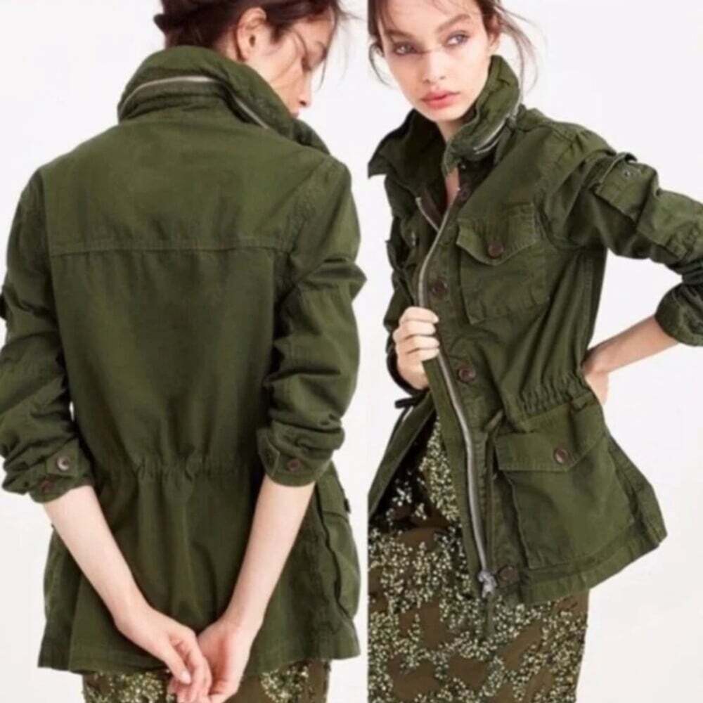 J. Crew Field Mechanic Utility Jacket Size Extra Small E0945
